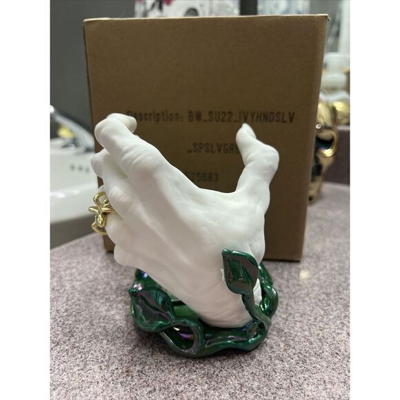 New Halloween 2022 Witch Hand Ivy Soap Holder Bath and Body Works Iridescent - Picture 3 of 7